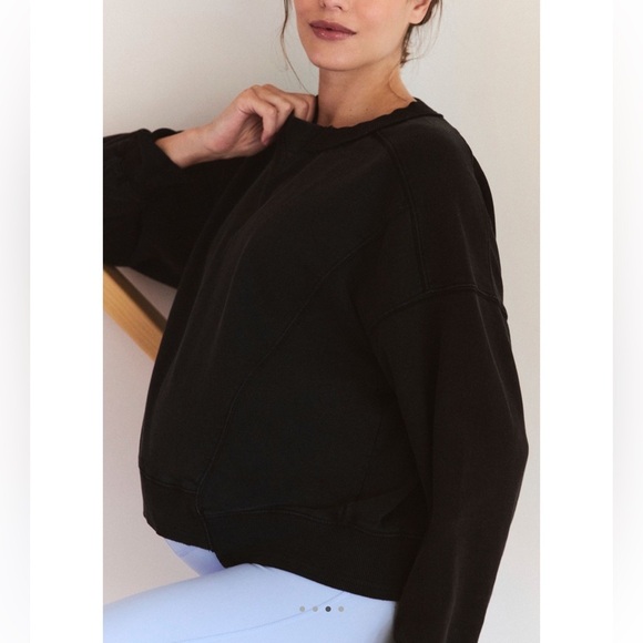 NWT FP Movement x Hatch Maternity Small Intercept Pullover Small New Sweatshirt - Picture 4 of 6